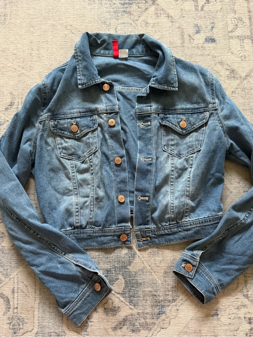 H&M Cropped Denim Jacket